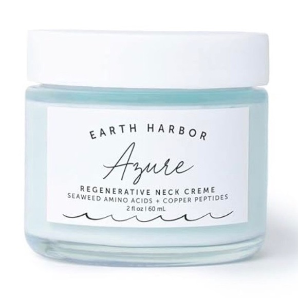 🌊NIB🌊 EARTH HARBOR Azure Regenerative Neck Creme 2oz - Picture 1 of 9